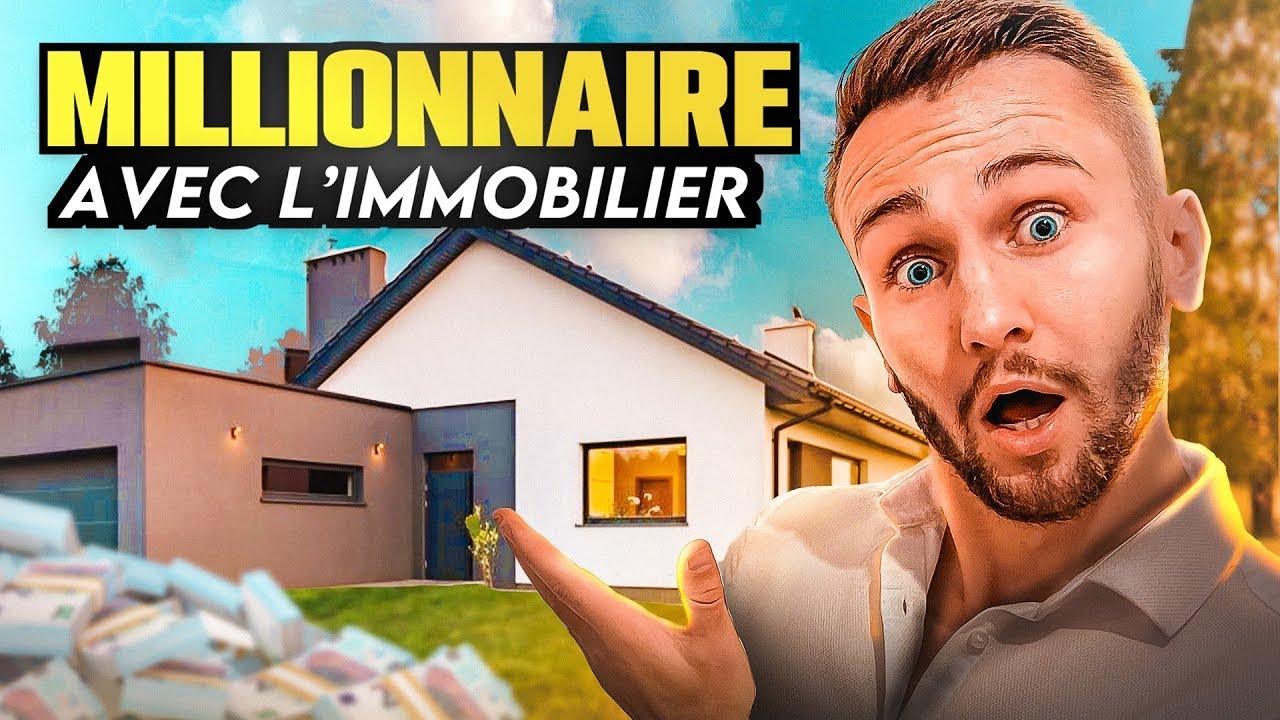 4 &Eacute;TAPES POUR DEVENIR MILLIONNAIRE DANS L'IMMOBILIER