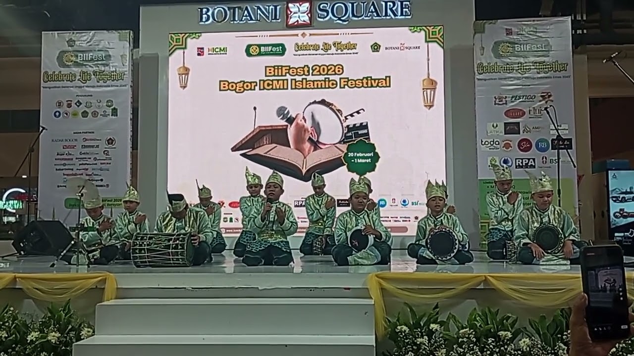 Penampilan King Hanoman diacara BIIFEST ICMI di mall Botani square 