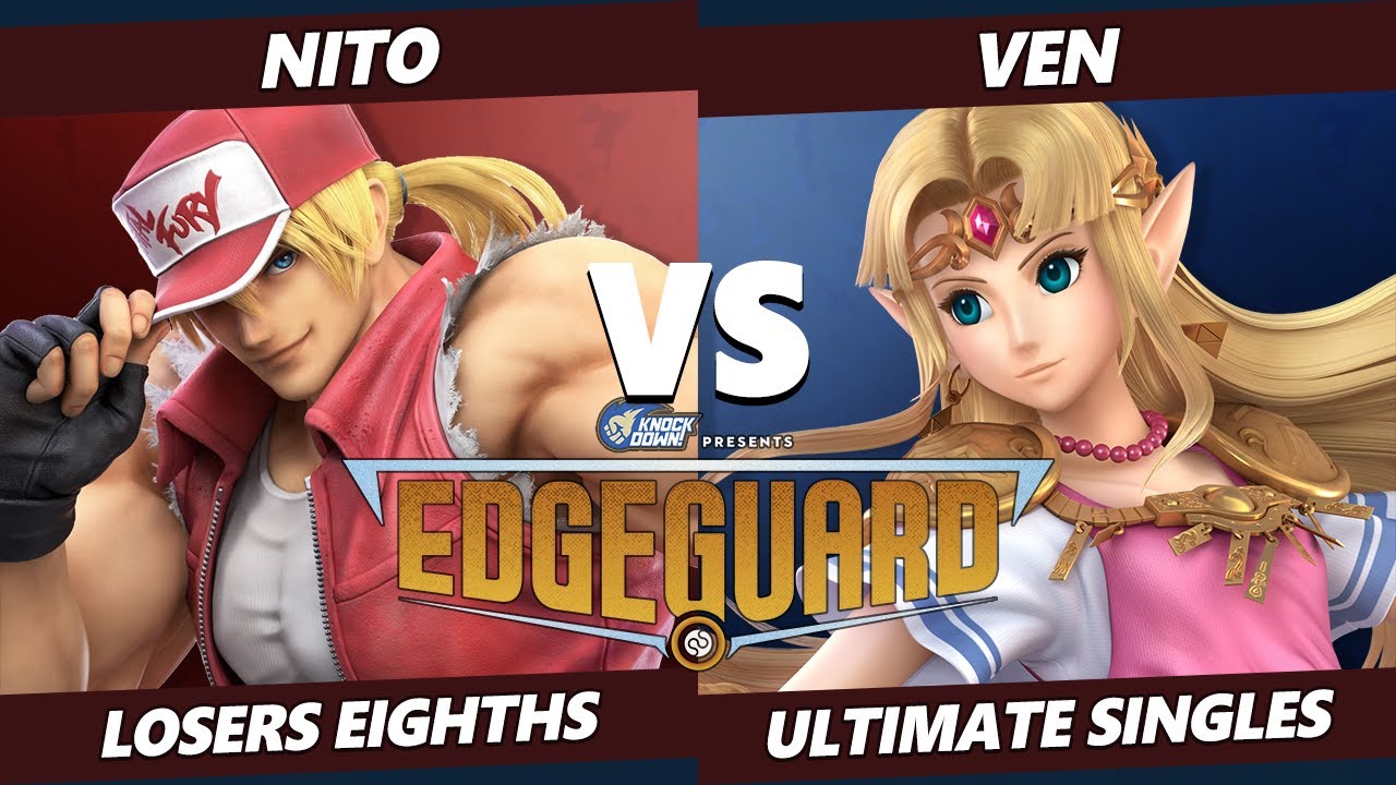 Edgeguard Top 8 - Nito (Terry, Ken) Vs. ven (Zelda) SSBU Ultimate Tournament
