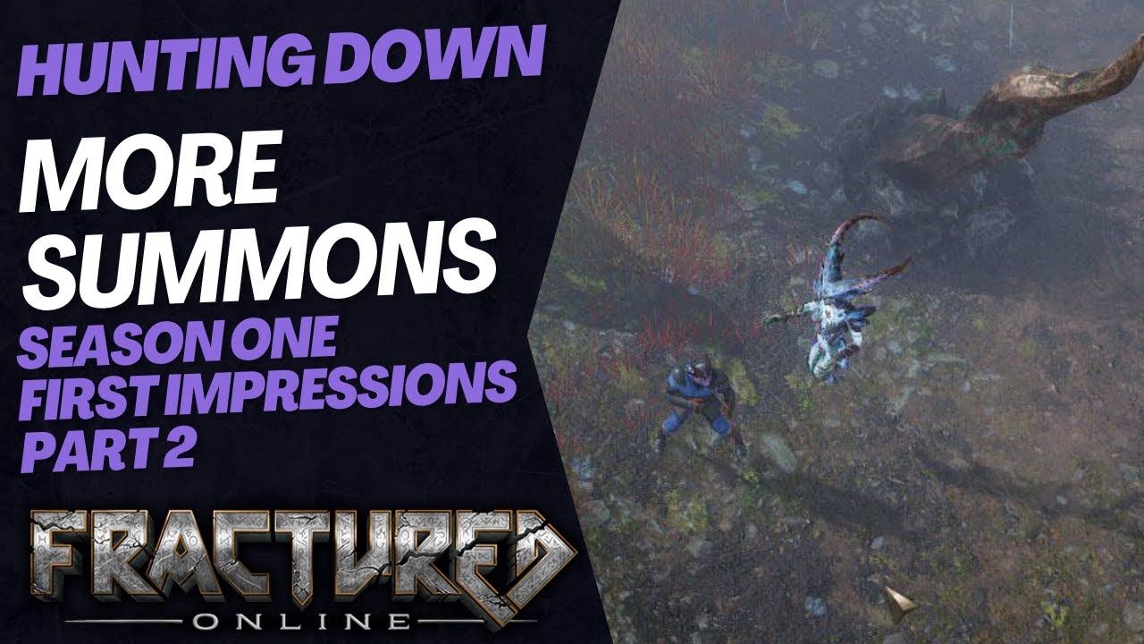 ⛈️ Chasing The Storm | Fractured Online Season 1 And F2P Launch Part 2 | Healer Build #sponsored