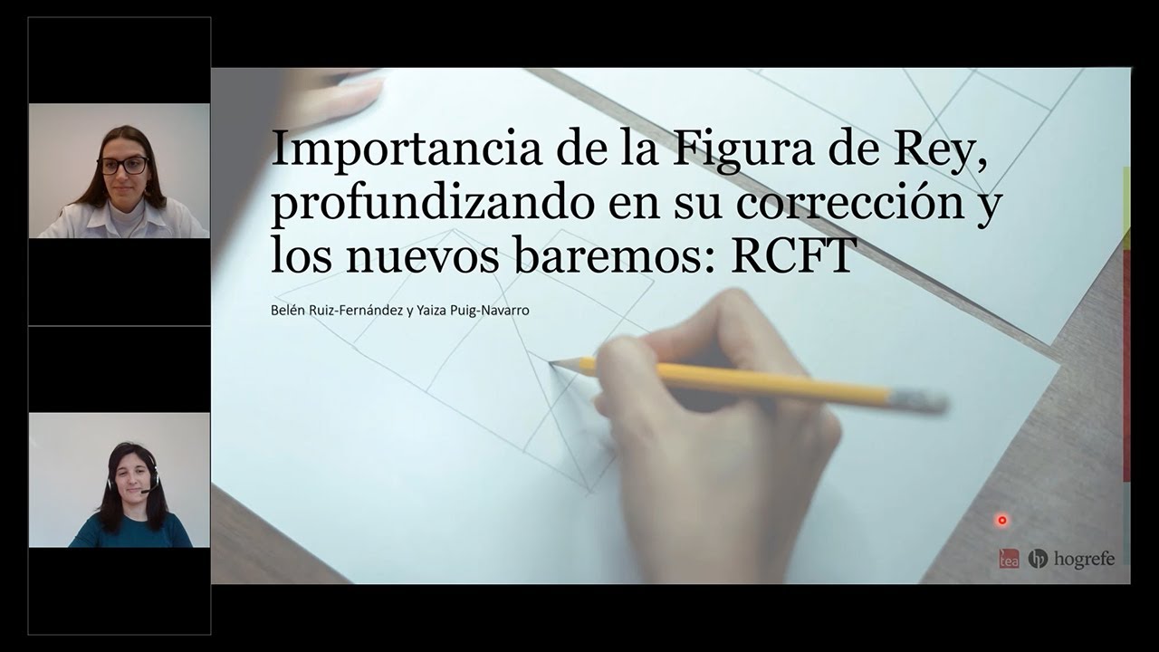 Webinar: Importancia de la Figura de Rey, profundizando en su corrección y los nuevos baremos: RCFT