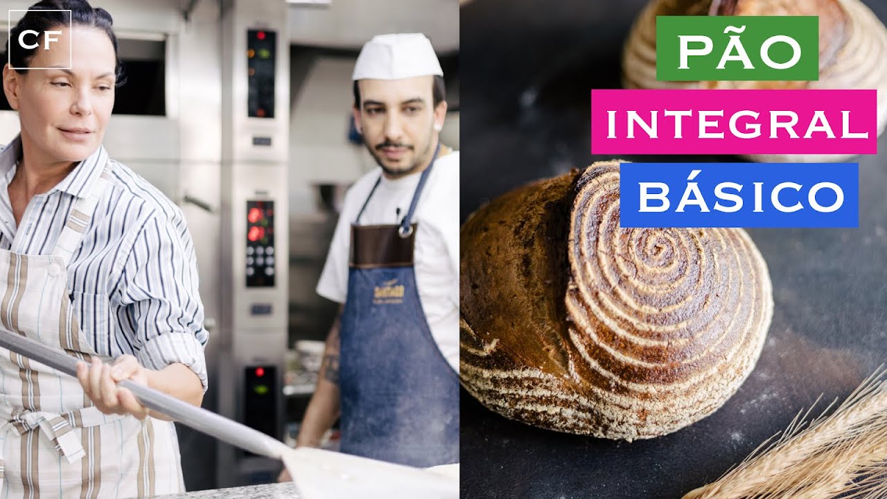 Pão Integral Básico | Na Cozinha com Carolina