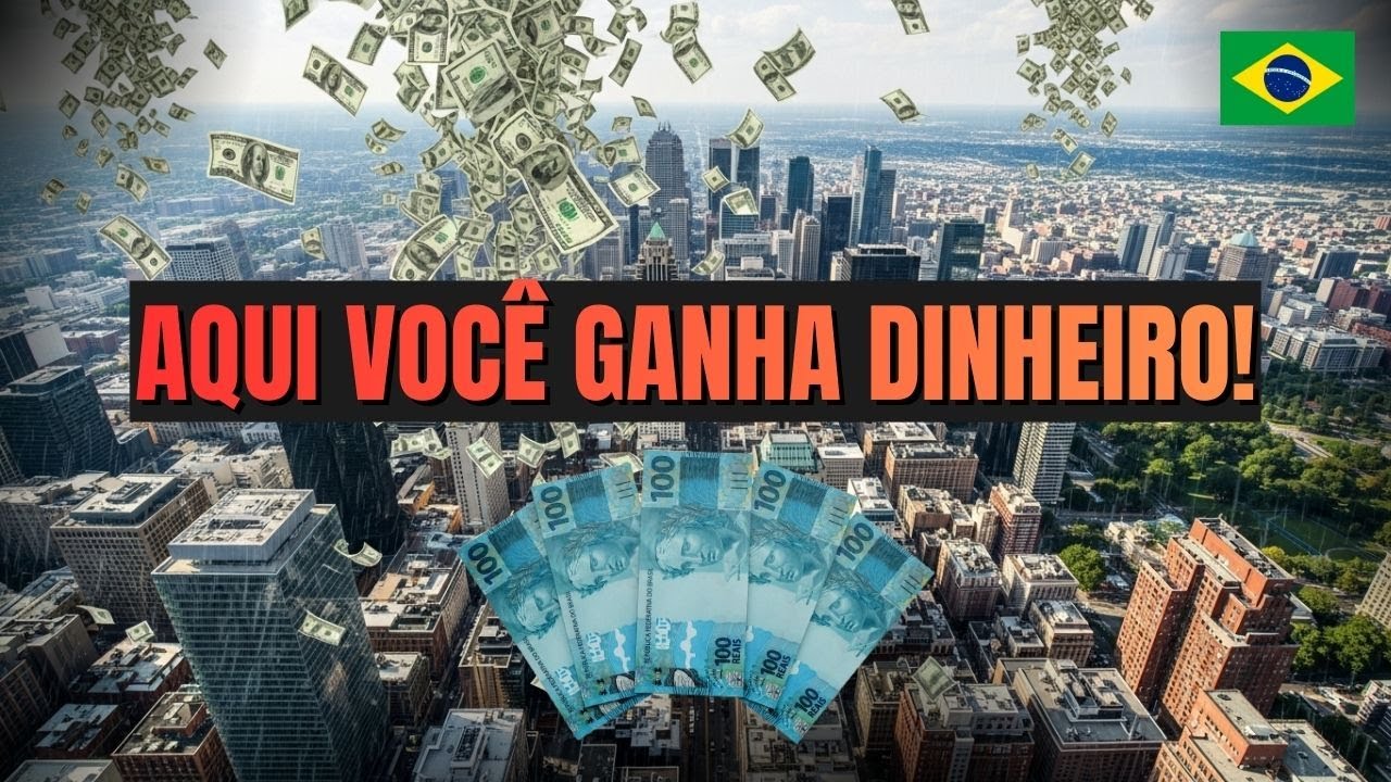5 Melhores Cidades Brasileiras para GANHAR DINHEIRO e trabalhar em 2026!