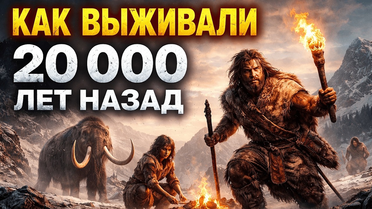 Как наши предки выживали 20 000 лет назад? | История Homo sapiens!