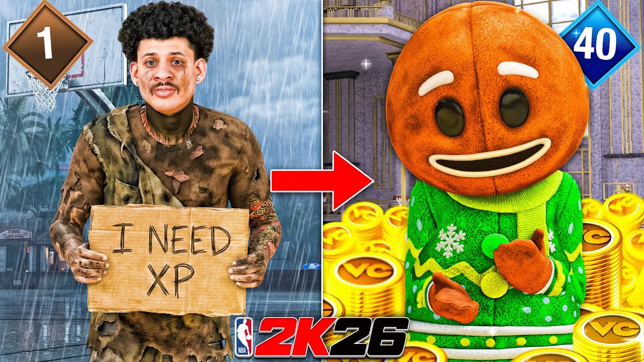 Самый быстрый способ достичь 40-го уровня в NBA 2K26 3-го сезона! (Лучшие методы получения опыта)