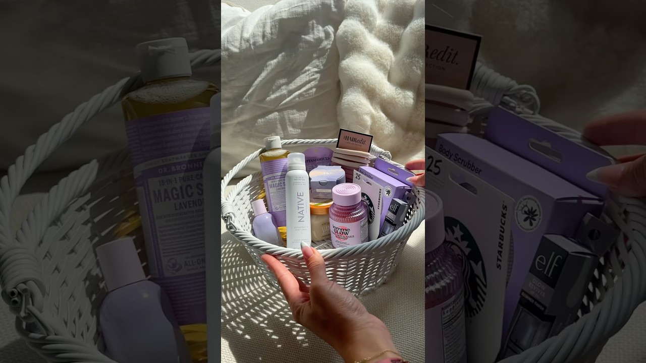 *DIY* MOTHER&rsquo;S DAY GIFT BASKET! #asmr #restock #giftbasket #mothersday