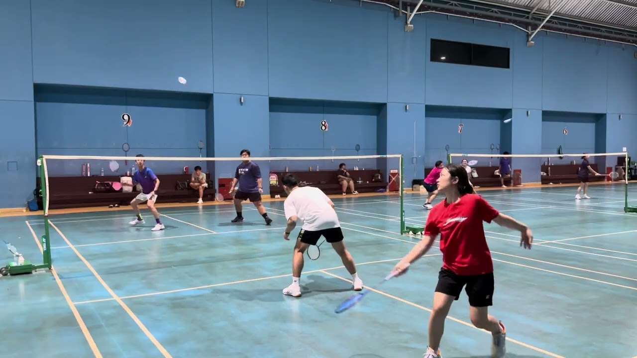 Nuer-yangBadminton 31/1/2026 - น้องโม/เจมส์ vs พี่บอล/ฟลุ้ค #Bestminton #ตีมั่วแบดมินตัน #ตีแบด