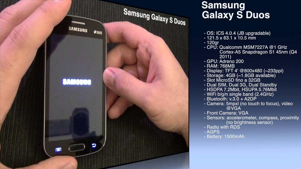 Samsung Galaxy S Duos - Unboxing [ENG] by TechnoLost