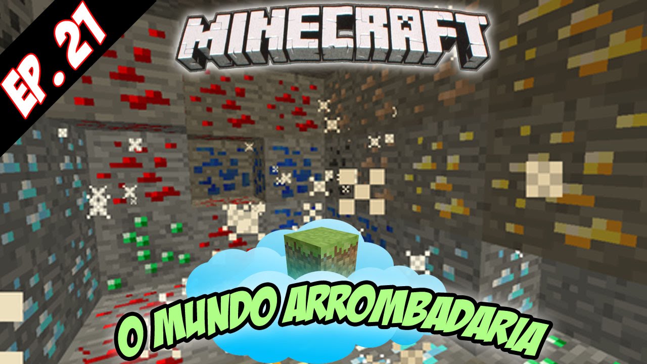 MINECRAFT - O Mundo da Arrombadaria #21 - Fizemos um MINIGAME! GINCANA!
