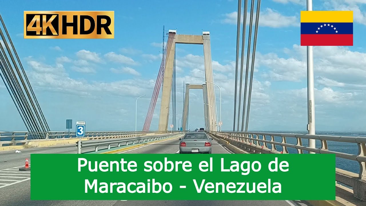 Manejando Puente sobre el Lago de Maracaibo Venezuela 2023 DE TODO UN POCO 4k