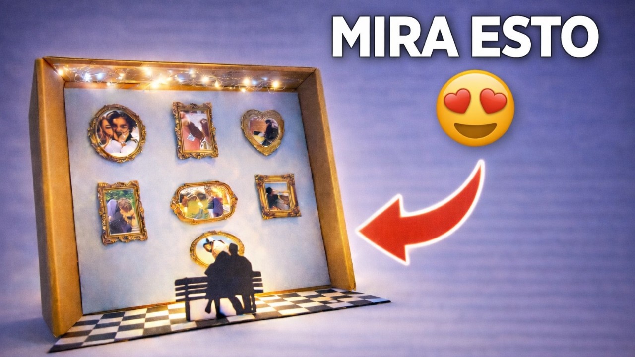 Regalo SORPRENDENTE || museo de fotos || Regalos para SAN VALENTÍN 💘 