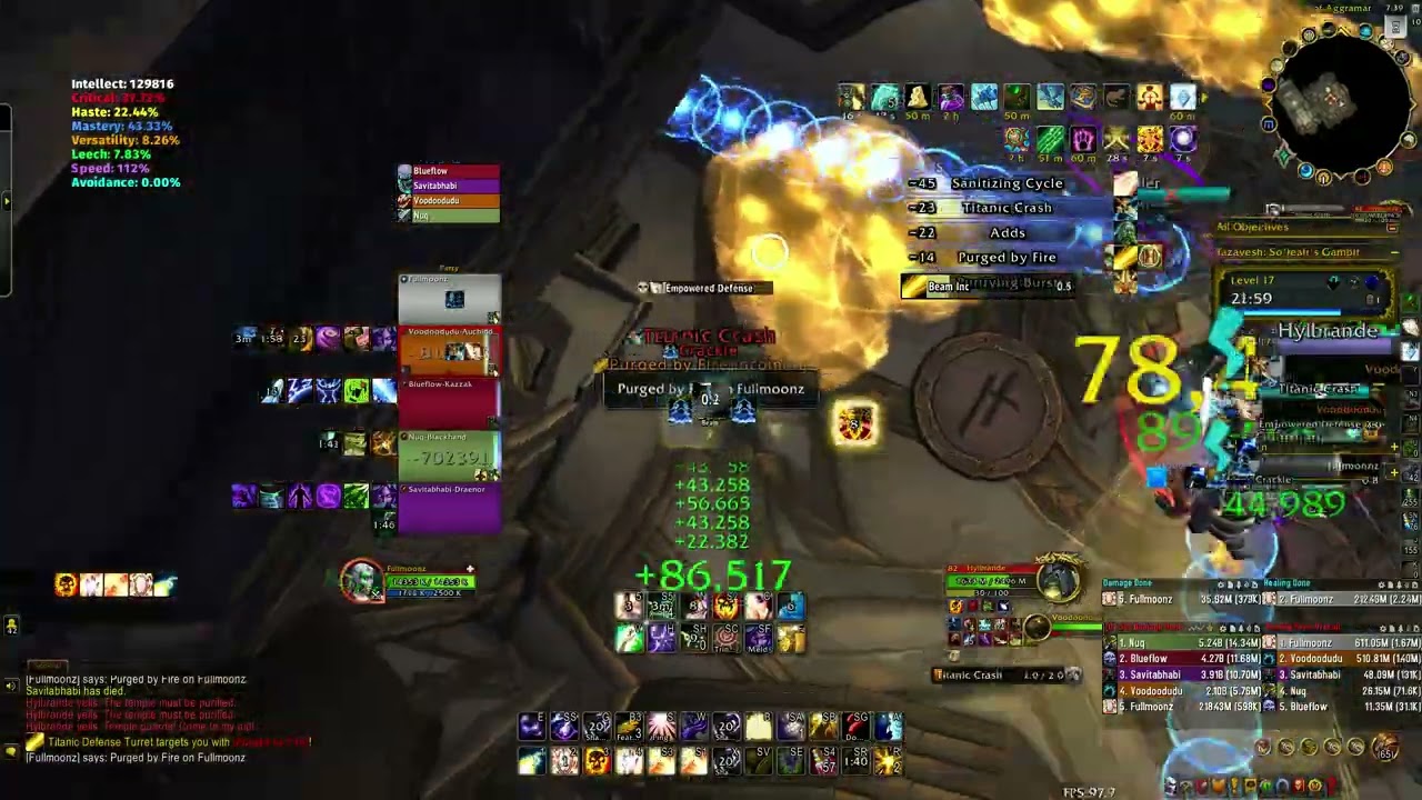 WOW TWW SEASON 3 - DISCIPLINE PRIEST - Tazavesh GAMBIT - MYTHIC +17