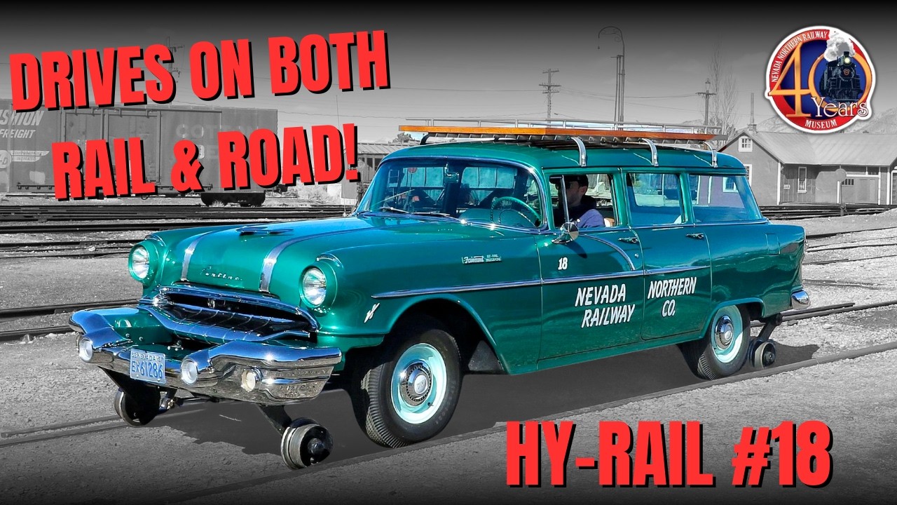 Our 1956 Pontiac HY-RAIL!