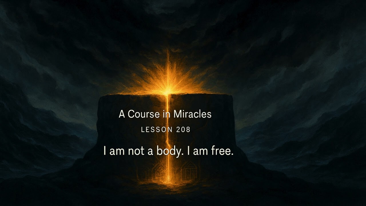 A Course In Miracles ACIM - Lesson 208 - Review Lesson 188