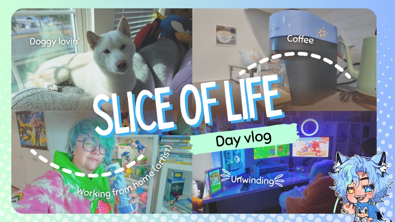 Slice of life | Daily vlog of a work from home creator + artist