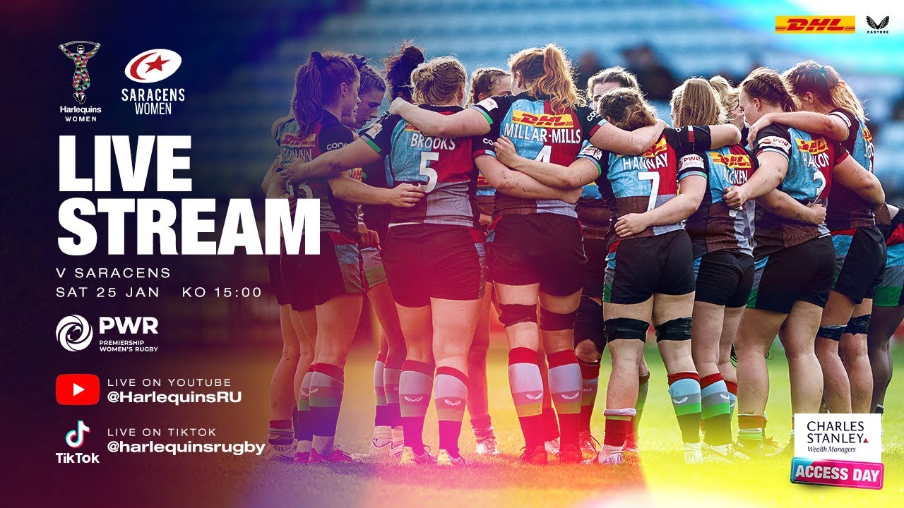 Live Premiership Women's Rugby: Harlequins Women v Saracens Women | Access Day at The Stoop!