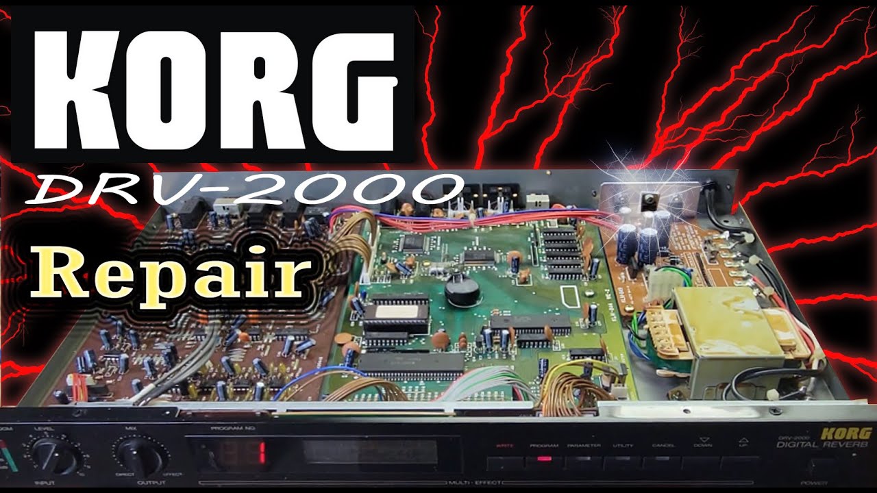 Korg DRV-2000 no power repair