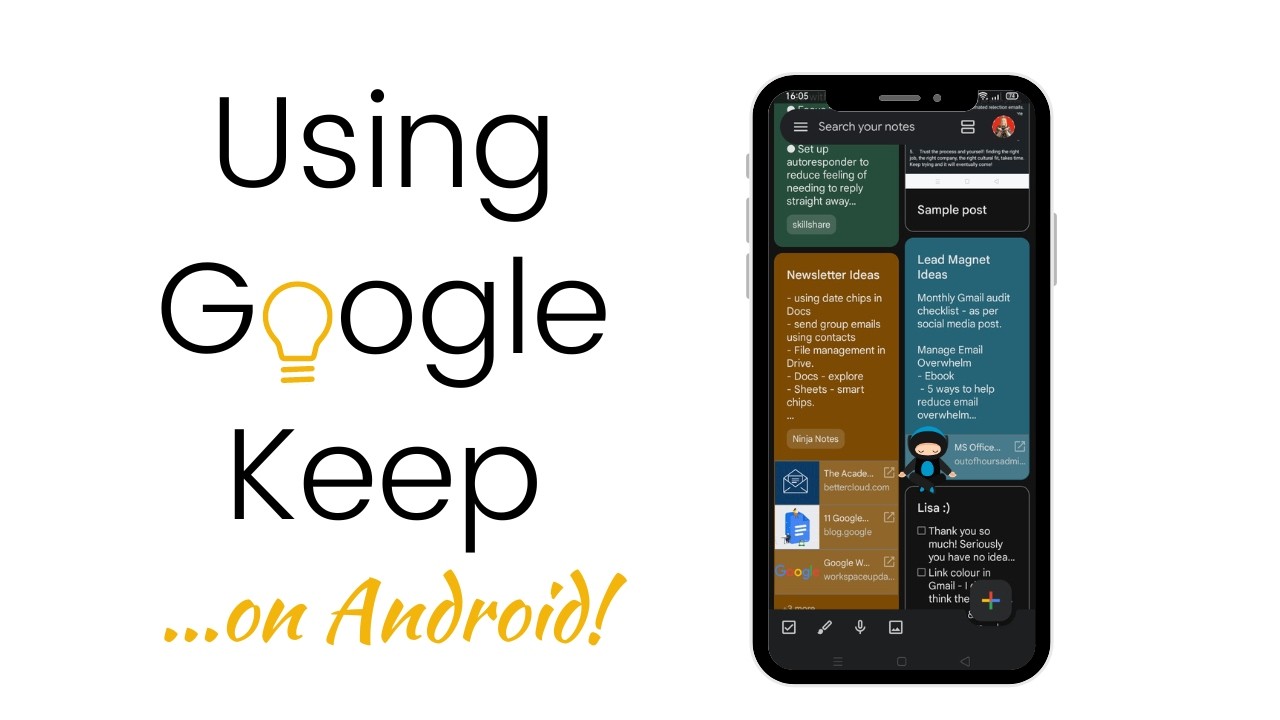Как использовать Google Keep на Android