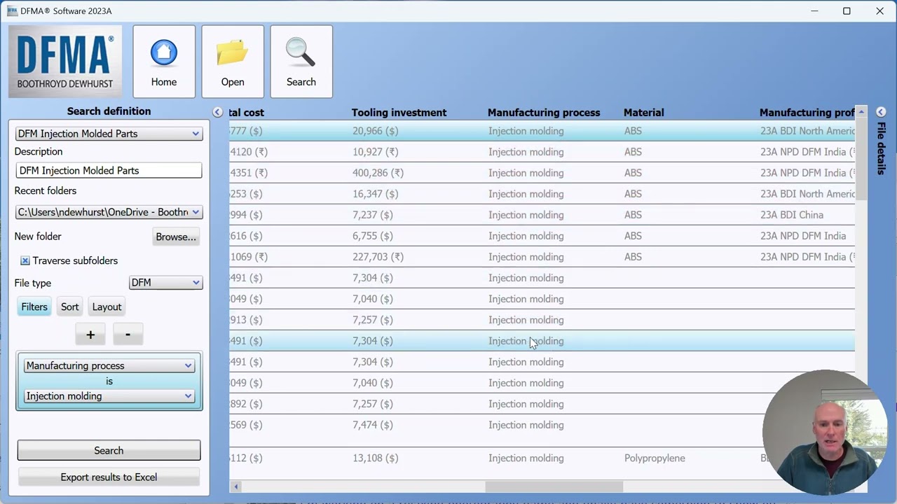 DFMA® 2023 Dashboard - Creating Filters