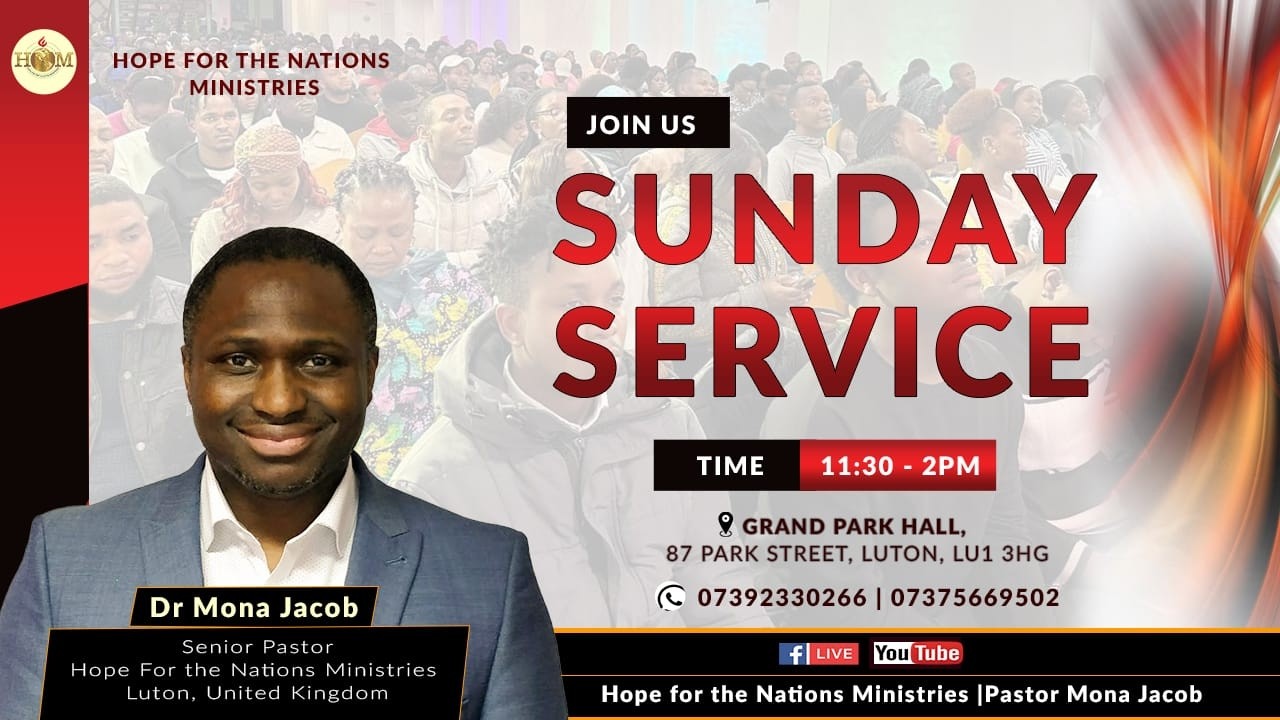Sunday Family Service| Dr. Mona Jacob | Hope for the Nations Ministries | 22.02.26