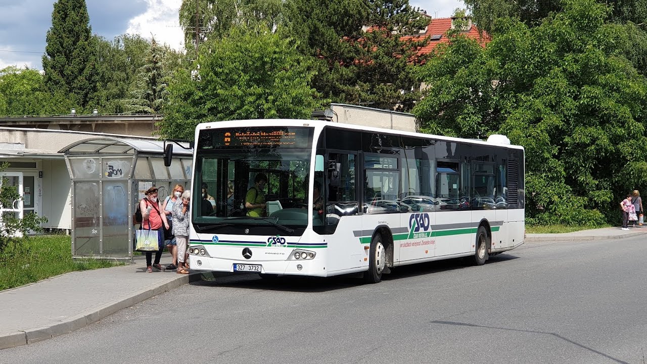 Mercedes-Benz Conecto LF 3Z7 3732, OM926 + Voith | Linka 6 na Hrachovec | ČSAD Vsetín