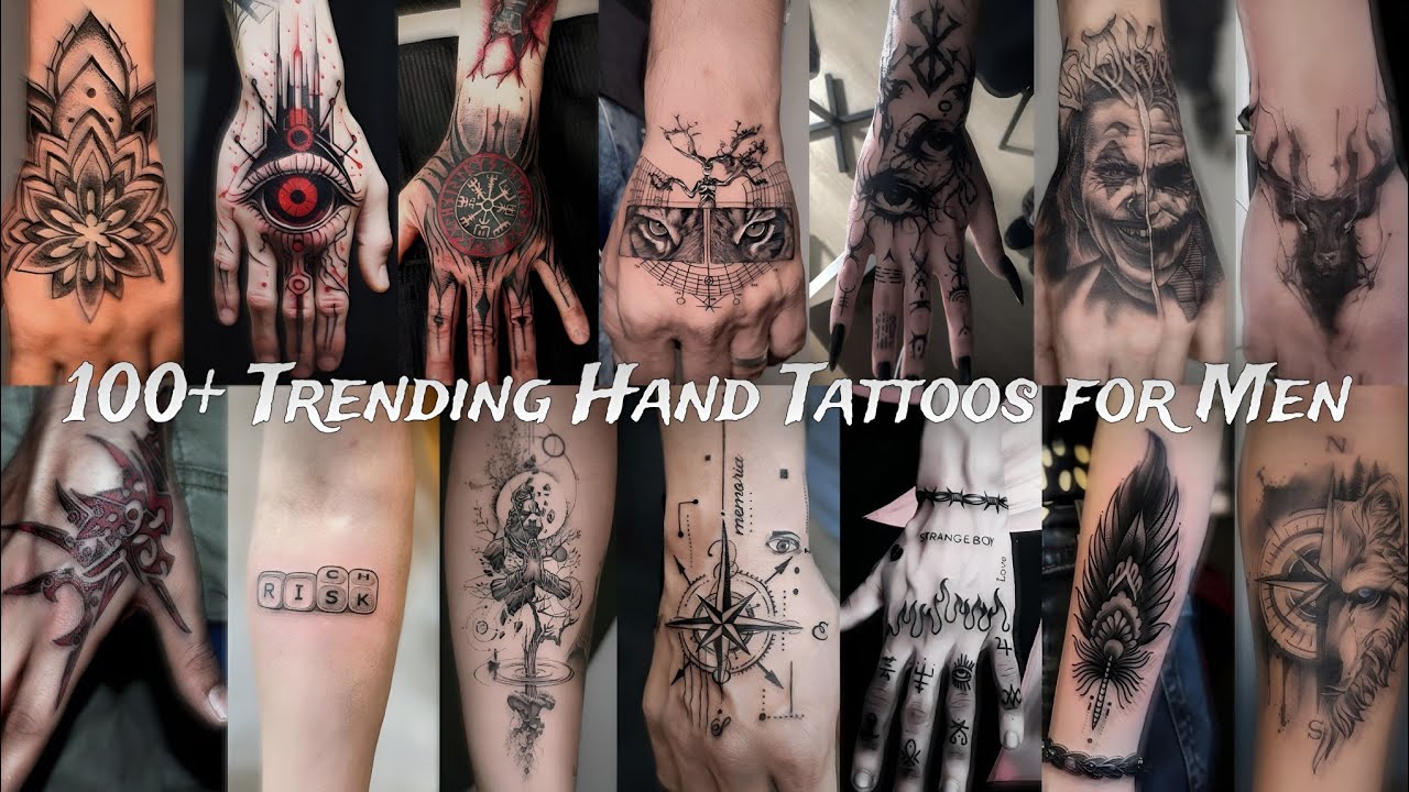 100+ New & Trending Hand Tattoos for Men | Trigger Tattoo 