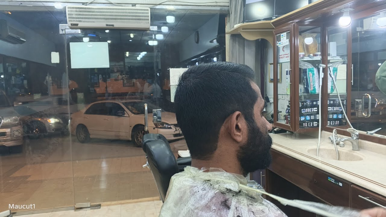 ASMR 💇 Men's haircut using clipper and scissors ✂️