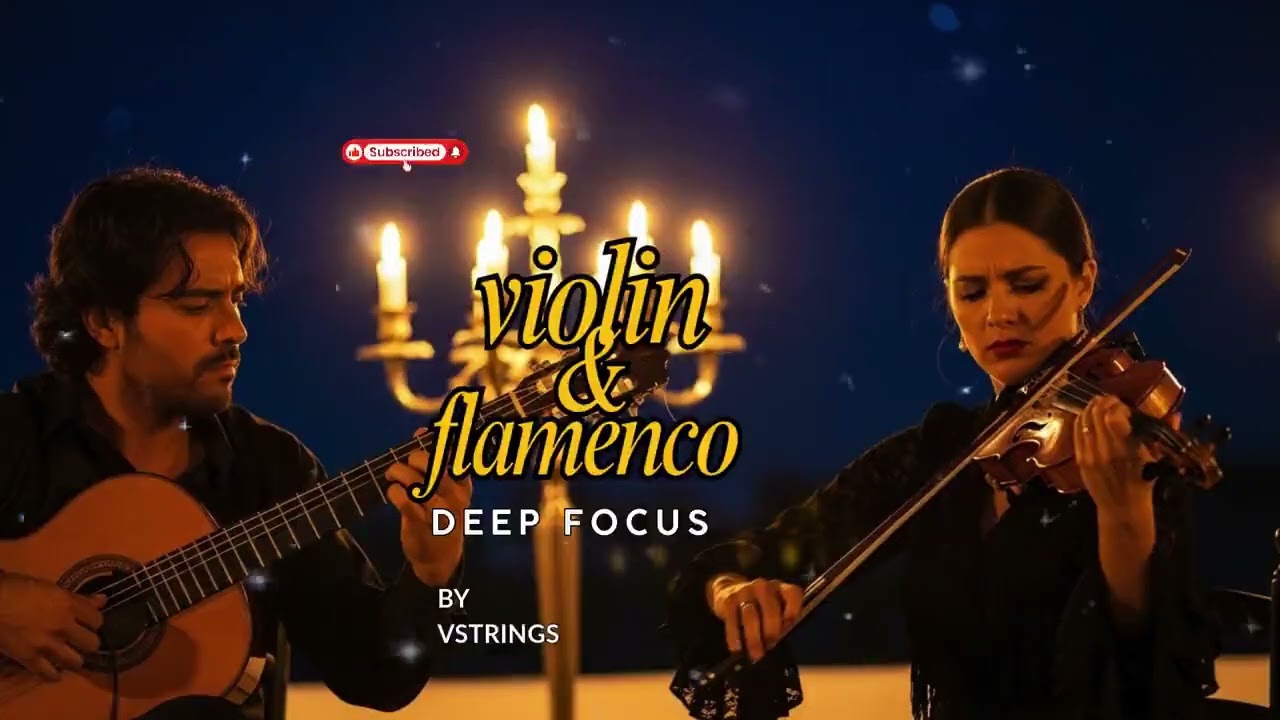 Relaxing Flamenco Guitar & Violin 🔥 Soft Andalusian Music for Deep Focus