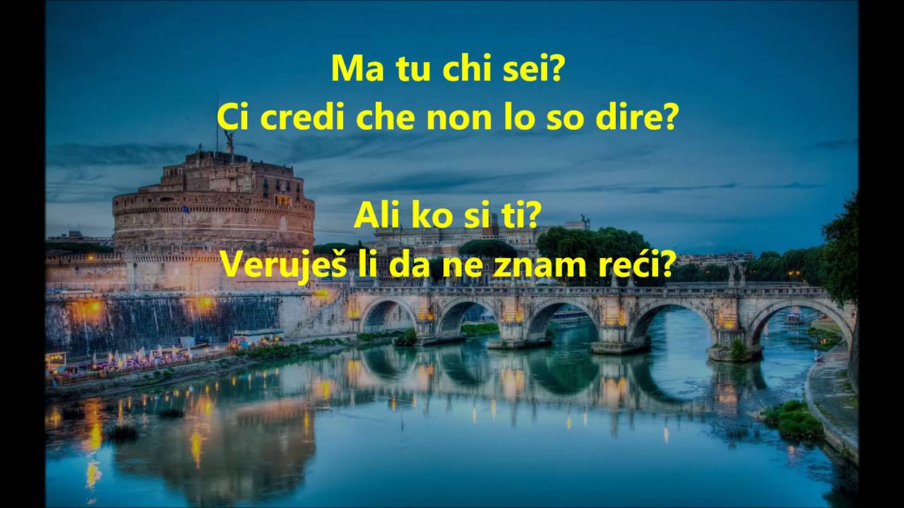 Eros Ramazzotti - Un Angelo Disteso Al Sole (prevod na srpski)