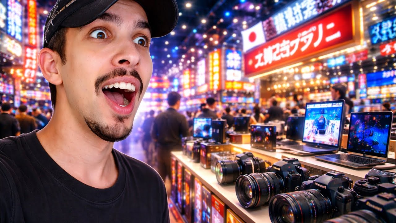 أكبر مجمع للإلكترونيات في اليابان 😮🇯🇵