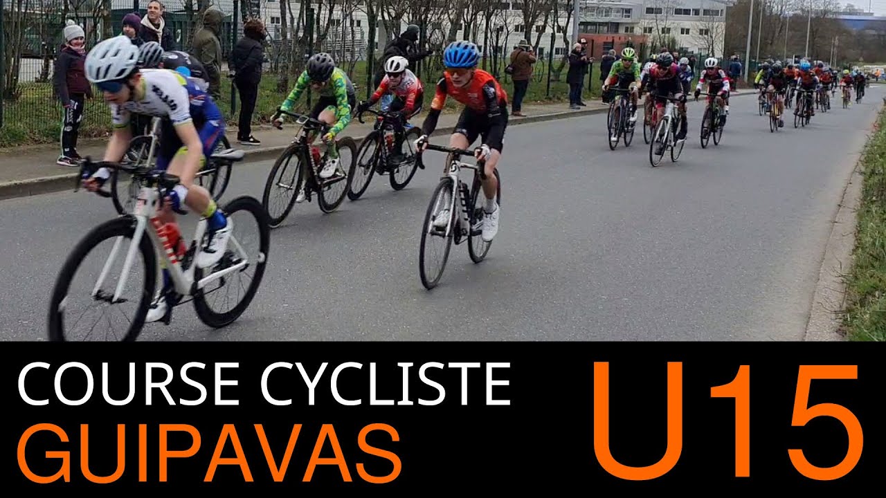Course cycliste U15 de Guipavas 2025