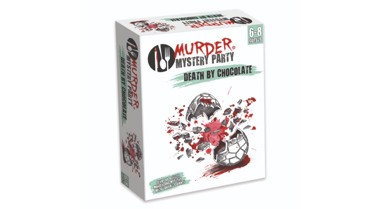 Murder Mystery Party Death by Chocolate &ndash; 08441 / 2820. GAME MUST BE PURCHASED FOR USE.