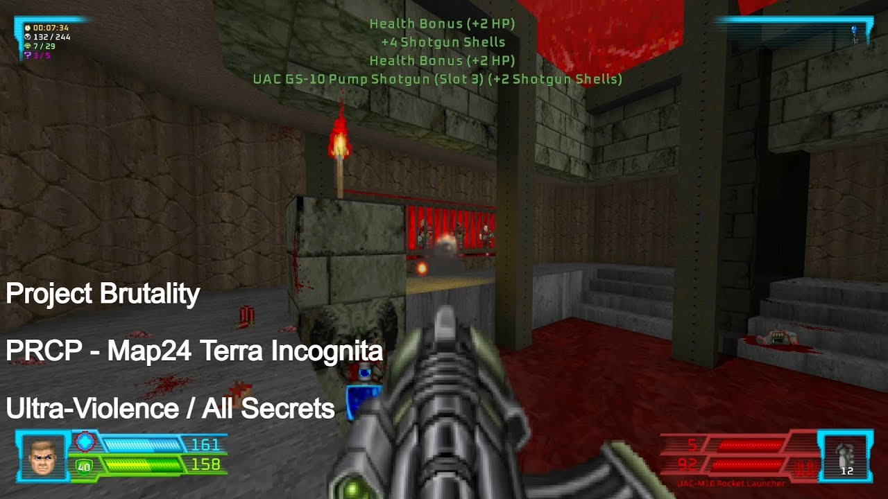 Project Brutality - PRCP Map24 Terra Incognita (All Secrets)