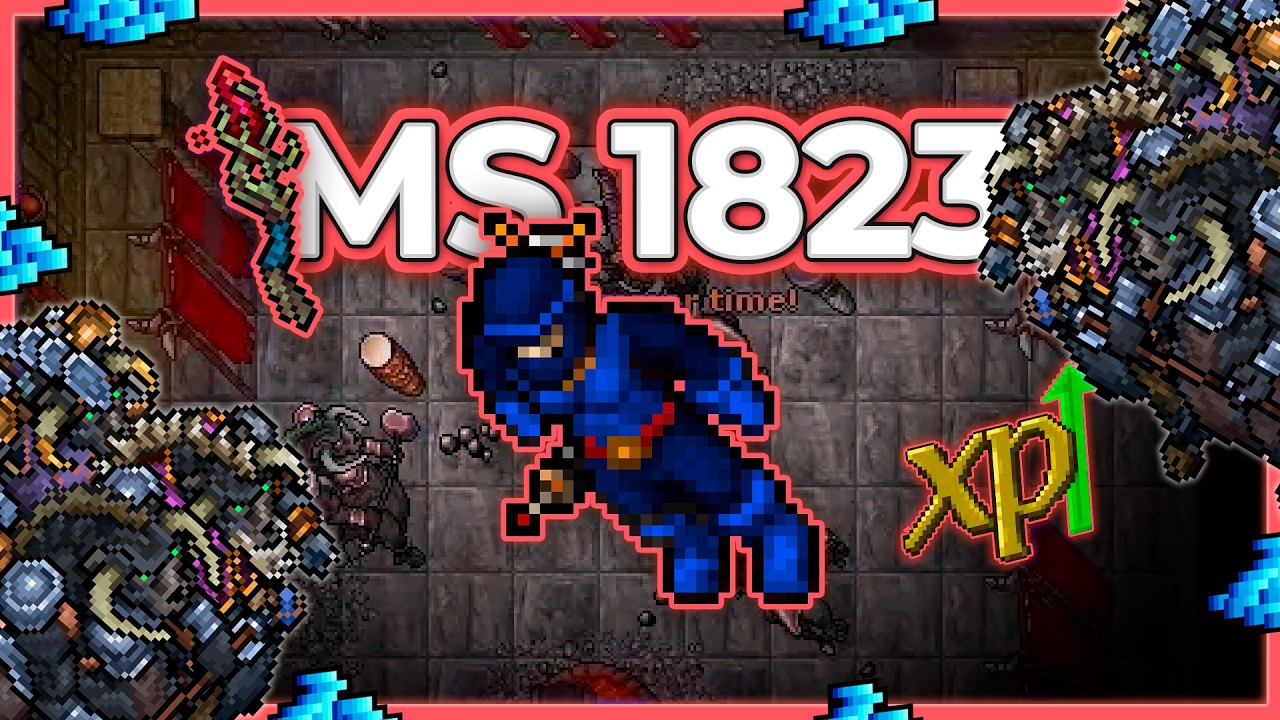 MS 1823 Hunt Solo Bulltaur Lair 10.6kk/h Raw + 3.1kk Profit - Tibia Hunt [15.23]