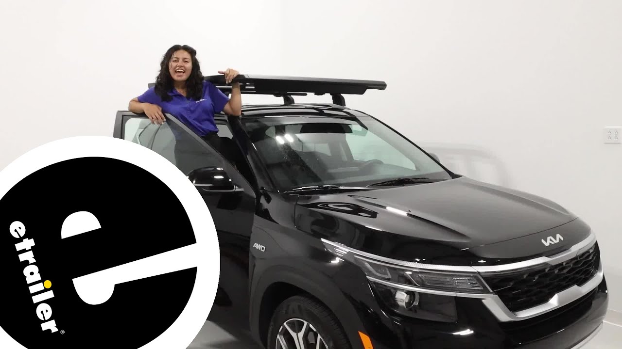 etrailer | DIY Install: Thule Caprock Platform Roof Rack for Crossbars on your 2023 Kia Seltos