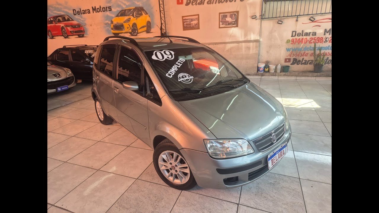 (VENDIDO) Fiat Idea ELX 1.4 Fire flex 8V 2009 (VENDIDO)