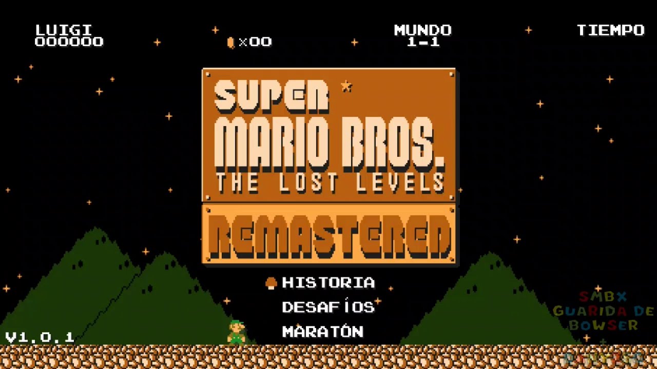 Super Mario Bros Remastered - The Lost Levels (100%) Parte 1