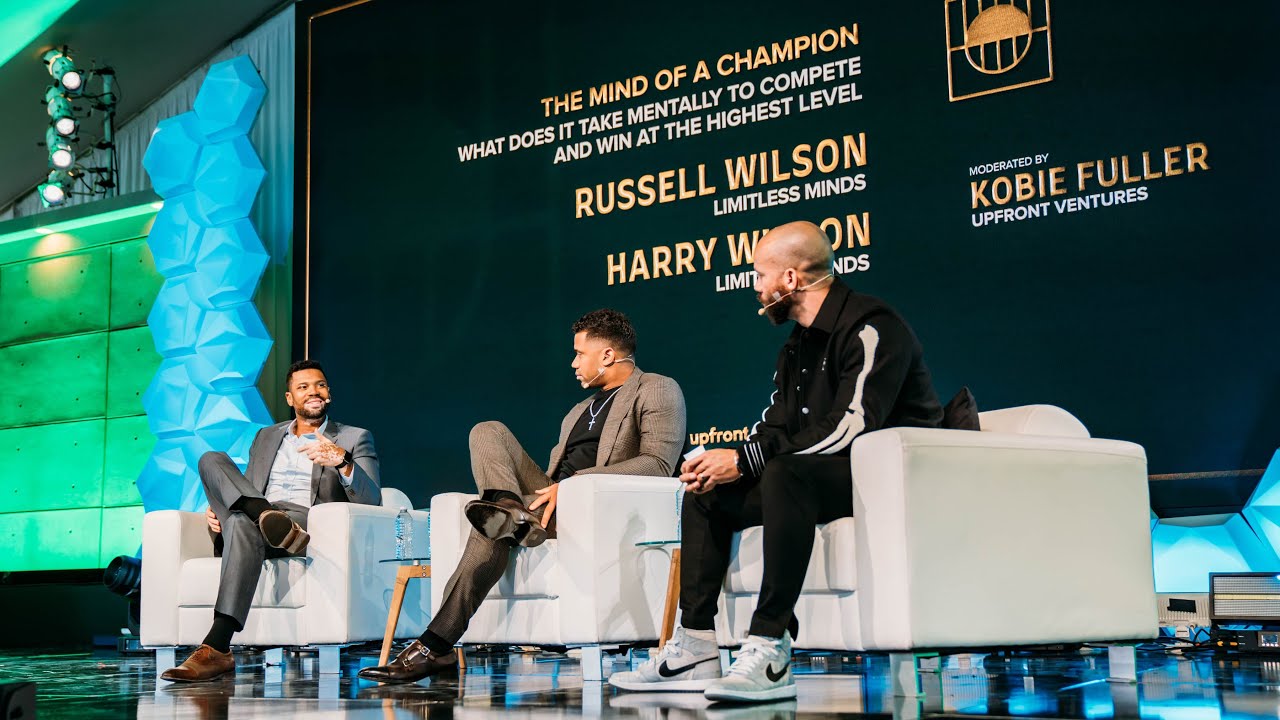 The Benefits of Having a Neutral Mindset: Russell Wilson and Harry Wilson | Upfront Summit 2022