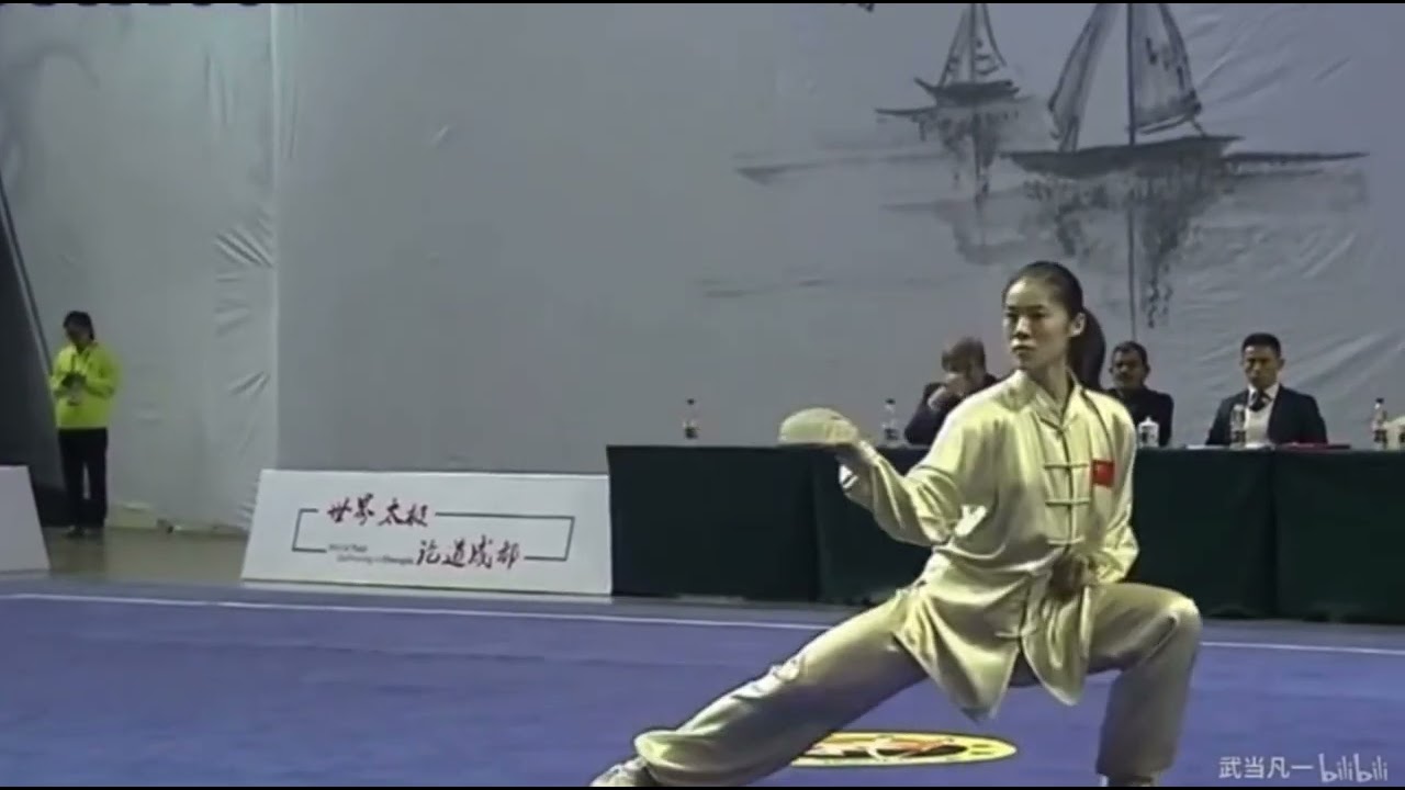Powerful women Tai chi 强有力的女子陈式太极拳 파워풀한 여자 진식태극권