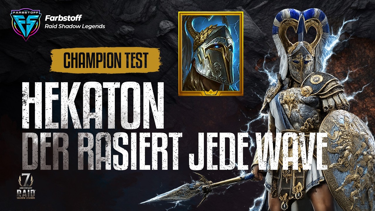 Wie der durch Waves marschiert - Hekaton Showcase | Raid Shadow Legends [TestServer]