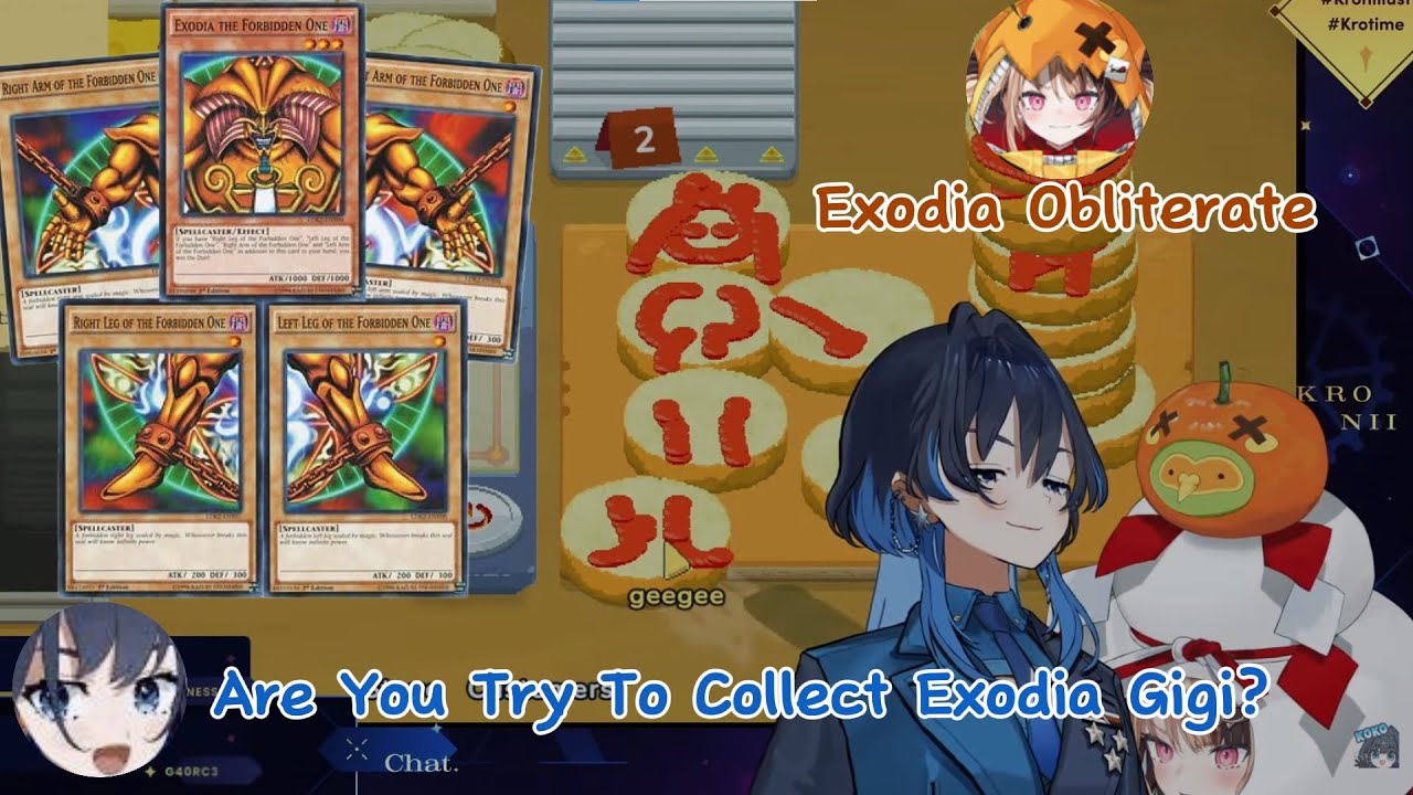 Gigi Try To Make Exodia With Bun of Kronii's【Hololive Clip】