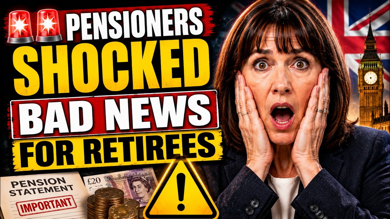 PENSIONERS SHOCKED - BAD NEWS FOR RETIREES