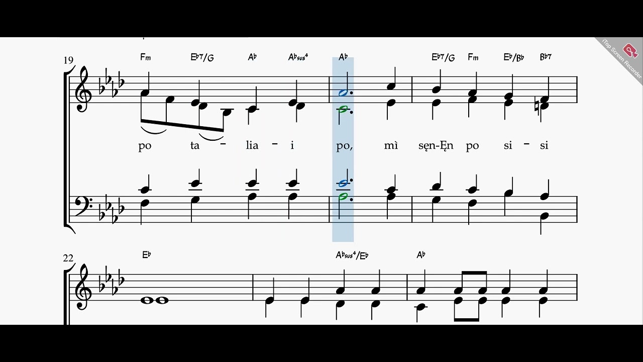 CCB 20 Mì pa Oklunǫ Halleluyah ! (RCF 279 Louez l'Eternel Alléluia !)