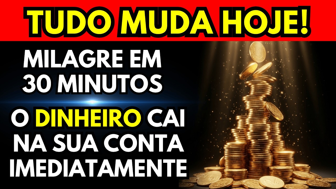 Essa Oração libera Milagres Financeiros e faz o DINHEIRO obedecer ao propósito de Deus!