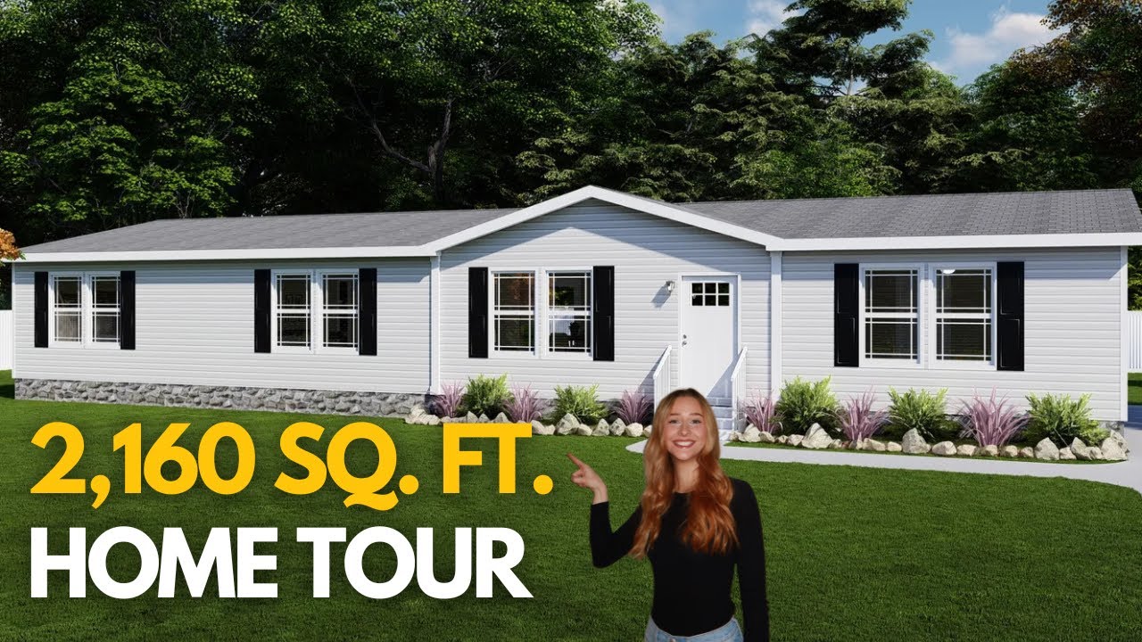 Clayton Manufactured Home Tour | So Much Space!