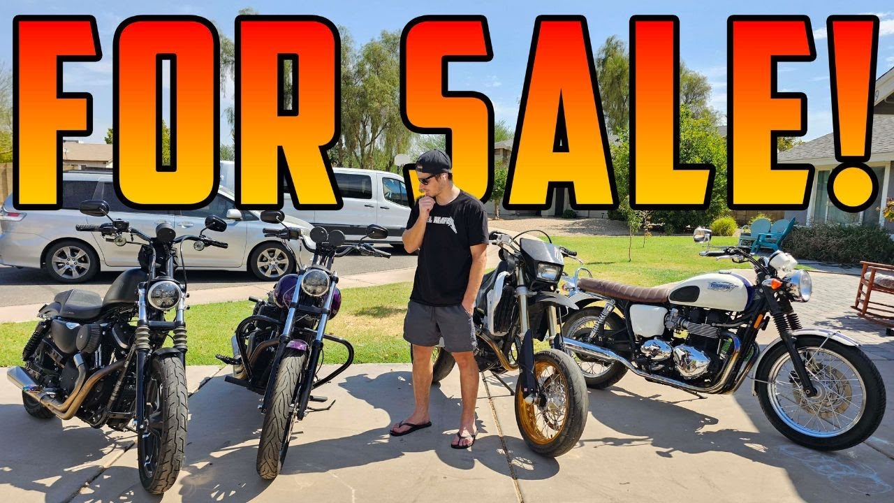 I'm selling ALL my motorcycles...