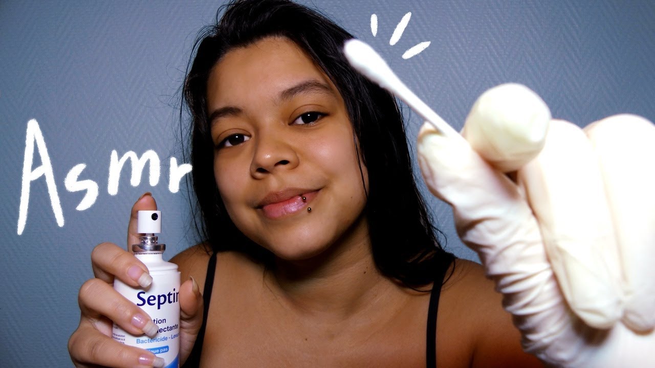 ROLEPLAY ASMR FR | Je soigne ta blessure au front + petit test de contrôle 🤕🩹