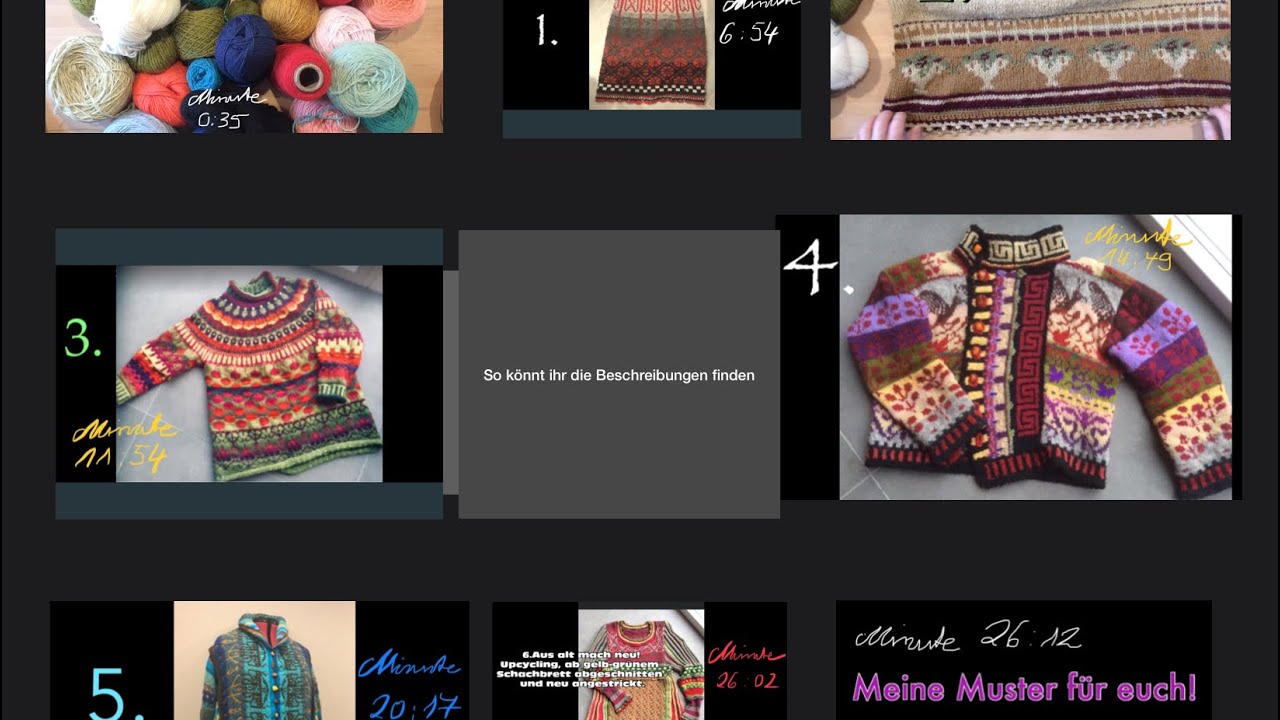 #Freystil1 Fair Isle, meine Strickleidenschaft🧶🤗