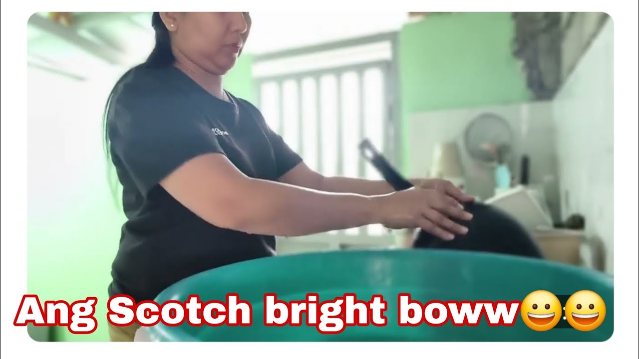 NAGKA-GULO KAMI DAHIL SA SCOTCH BRIGHT.