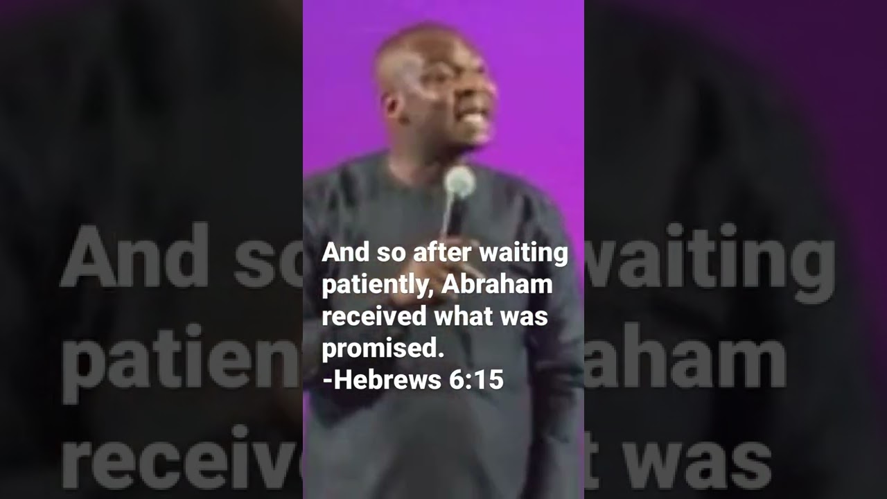 Faith is patient #apostlejoshuaselman #shorts #patience #faith